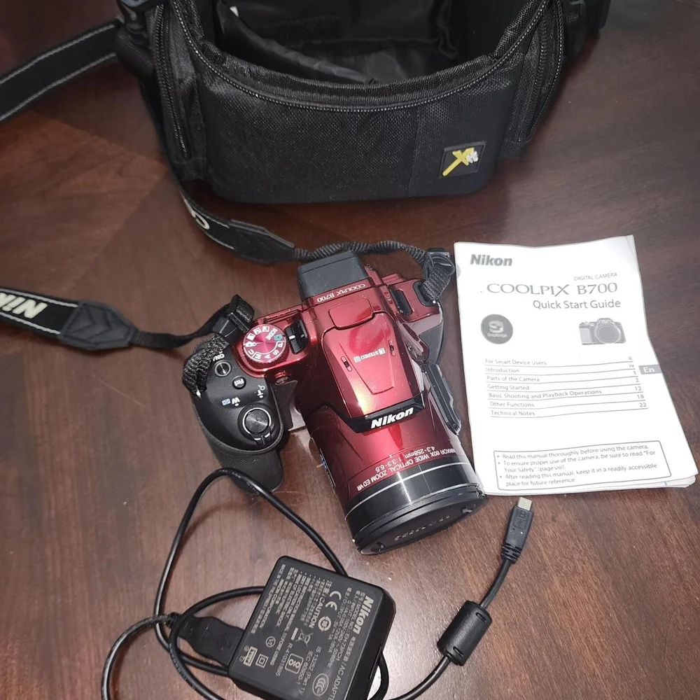 Nikon COOLPIX B700 Red Digital Camera
